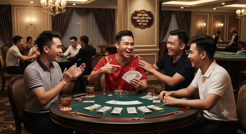chiến thắng trong các trò chơi bài việt nam,