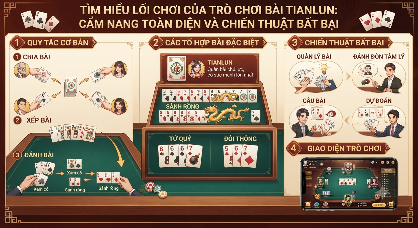lối chơi của trò chơi bài tianlun,