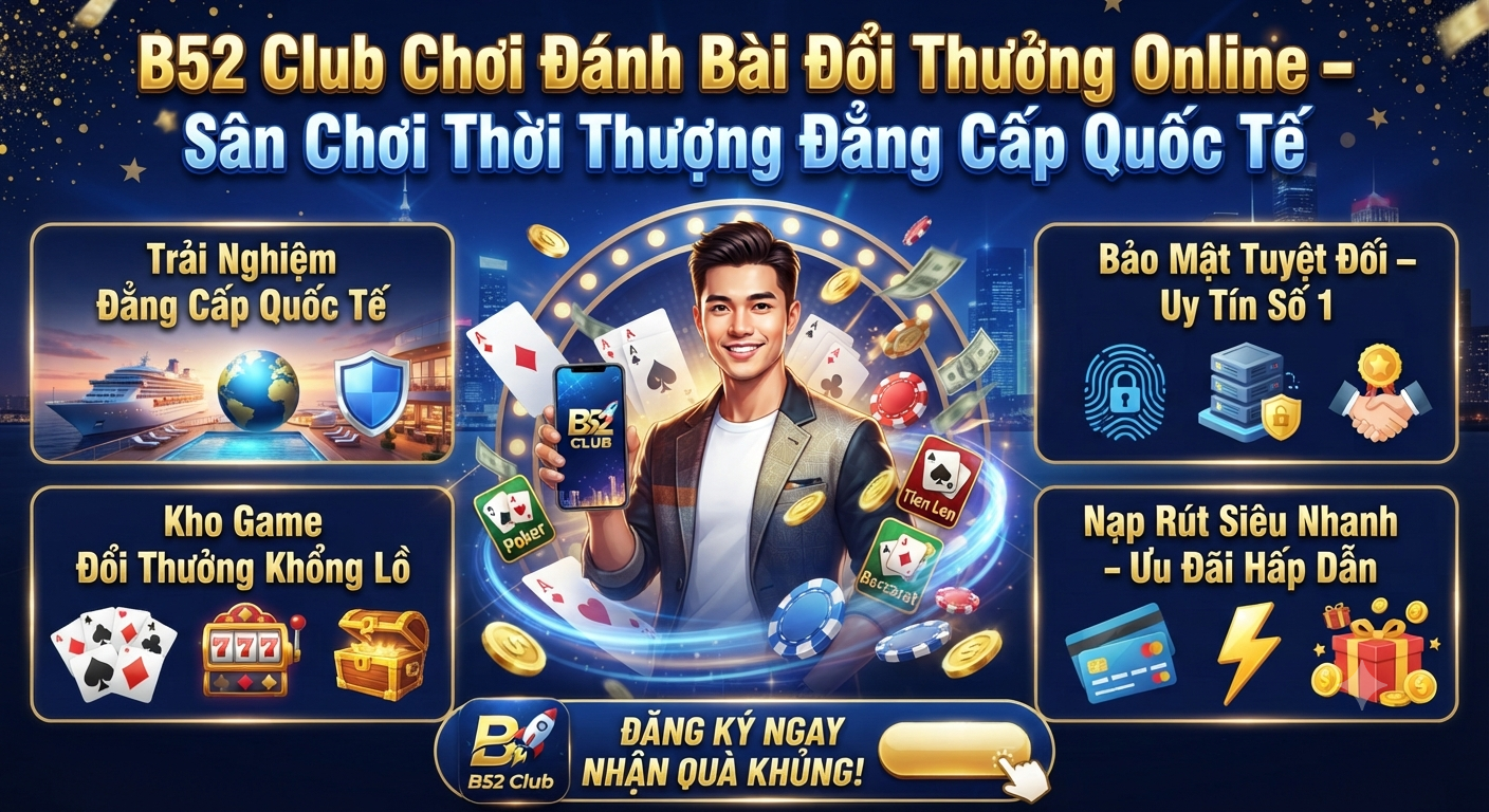 b52 club chơi đánh bài đổi thưởng online